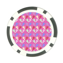 Colorful Cherubs Pink Poker Chip Card Guard (10 Pack) by snowwhitegirl