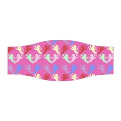 Colorful Cherubs Pink Stretchable Headband by snowwhitegirl