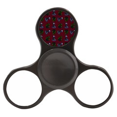 Gothic Girl Rose Red Pattern Finger Spinner