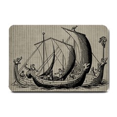 Vintage Ship Small Doormat  by snowwhitegirl