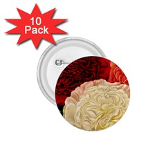 Vintage Carnation Flowers 1 75  Buttons (10 Pack) by snowwhitegirl