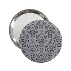 Victorian Paisley Grey 2 25  Handbag Mirrors by snowwhitegirl