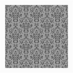 Victorian Paisley Grey Medium Glasses Cloth (2-side) by snowwhitegirl