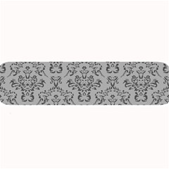 Victorian Paisley Grey Large Bar Mats by snowwhitegirl