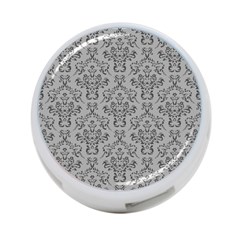 Victorian Paisley Grey 4-port Usb Hub (two Sides) by snowwhitegirl