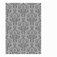 Victorian Paisley Grey Small Garden Flag (two Sides) by snowwhitegirl