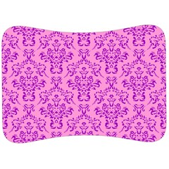 Victorian Paisley Pink Velour Seat Head Rest Cushion by snowwhitegirl