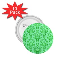 Victorian Paisley Green 1 75  Buttons (10 Pack) by snowwhitegirl