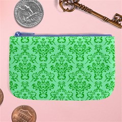 Victorian Paisley Green Large Coin Purse by snowwhitegirl