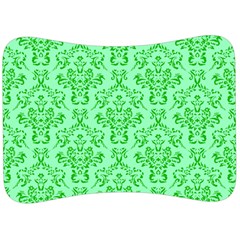 Victorian Paisley Green Velour Seat Head Rest Cushion by snowwhitegirl