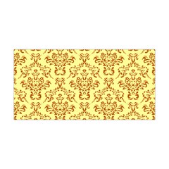 Victorian Paisley Yellow Yoga Headband by snowwhitegirl