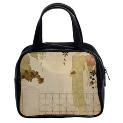 Flapper Lady Vintage Classic Handbag (two Sides) by snowwhitegirl