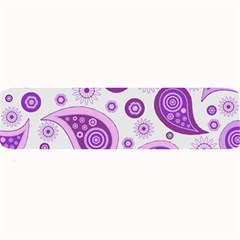 Retro Paisley Purple Large Bar Mats by snowwhitegirl