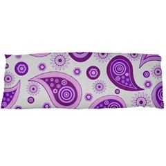 Retro Paisley Purple Body Pillow Case Dakimakura (two Sides) by snowwhitegirl