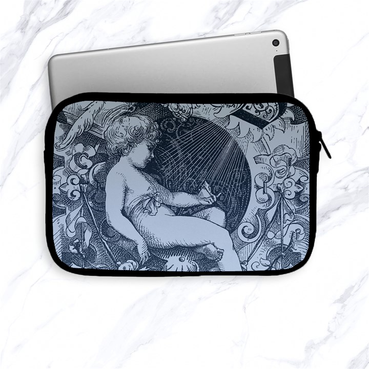 Victorian Angel With Shining Light Apple iPad Mini Zipper Cases