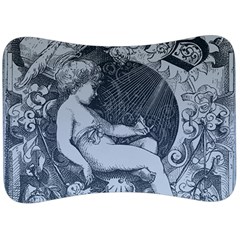 Victorian Angel With Shining Light Velour Seat Head Rest Cushion by snowwhitegirl