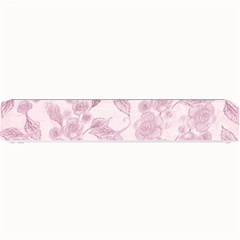 Pink Floral Small Bar Mats by snowwhitegirl