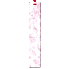 Pink Floral Large Book Marks by snowwhitegirl