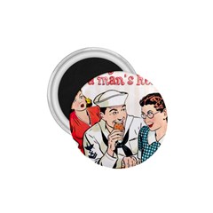 Retro Sailor Eating Cookie 1 75  Magnets by snowwhitegirl