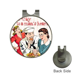 Retro Sailor Eating Cookie Hat Clips With Golf Markers by snowwhitegirl