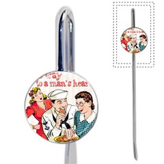 Retro Sailor Eating Cookie Book Mark by snowwhitegirl