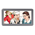 Retro Sailor Eating Cookie Memory Card Reader (Mini) Front