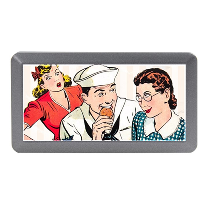 Retro Sailor Eating Cookie Memory Card Reader (Mini)