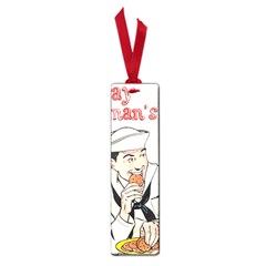 Retro Sailor Eating Cookie Small Book Marks by snowwhitegirl