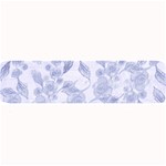 Blue Floral Large Bar Mats 32 x8.5  Bar Mat