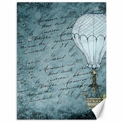 Vintage Hot Air Balloon Lettter Canvas 36  X 48  by snowwhitegirl