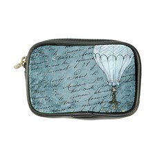 Vintage Hot Air Balloon Lettter Coin Purse by snowwhitegirl