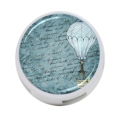 Vintage Hot Air Balloon Lettter 4-port Usb Hub (two Sides) by snowwhitegirl