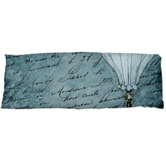 Vintage Hot Air Balloon Lettter Body Pillow Case (dakimakura) by snowwhitegirl