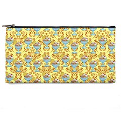 Paisley Yellow Sundaes Pencil Cases by snowwhitegirl