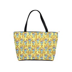 Paisley Yellow Sundaes Classic Shoulder Handbag by snowwhitegirl