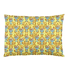 Paisley Yellow Sundaes Pillow Case (two Sides) by snowwhitegirl