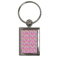 Paisley Pink Sundaes Key Chains (rectangle)  by snowwhitegirl