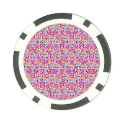 Paisley Pink Sundaes Poker Chip Card Guard by snowwhitegirl