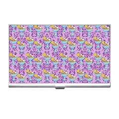 Paisley Lilac Sundaes Business Card Holder by snowwhitegirl