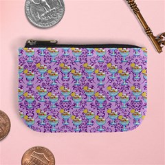 Paisley Lilac Sundaes Mini Coin Purse by snowwhitegirl