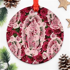 Guadalupe Roses Ornament (Round)