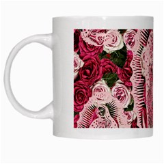 Guadalupe Roses White Mugs