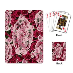 Guadalupe Roses Playing Cards Single Design