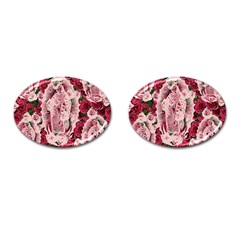 Guadalupe Roses Cufflinks (Oval)