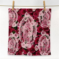 Guadalupe Roses Face Towel