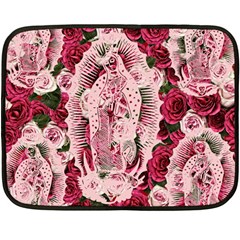 Guadalupe Roses Fleece Blanket (Mini)