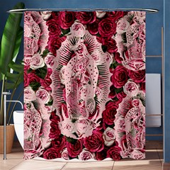 Guadalupe Roses Shower Curtain 60  x 72  (Medium) 