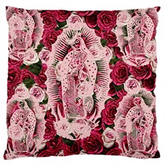 Guadalupe Roses Large Cushion Case (One Side)