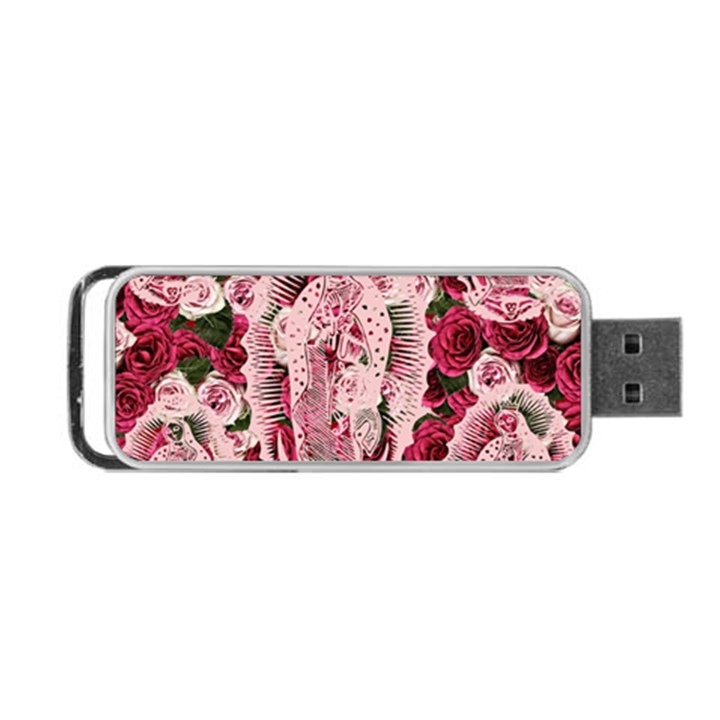 Guadalupe Roses Portable USB Flash (Two Sides)