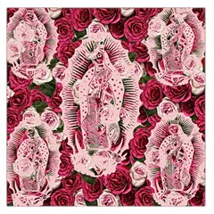 Guadalupe Roses Large Satin Scarf (Square)